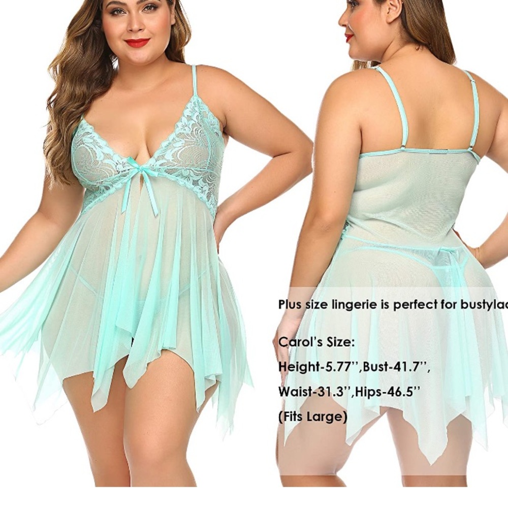 Lace teddy nitey